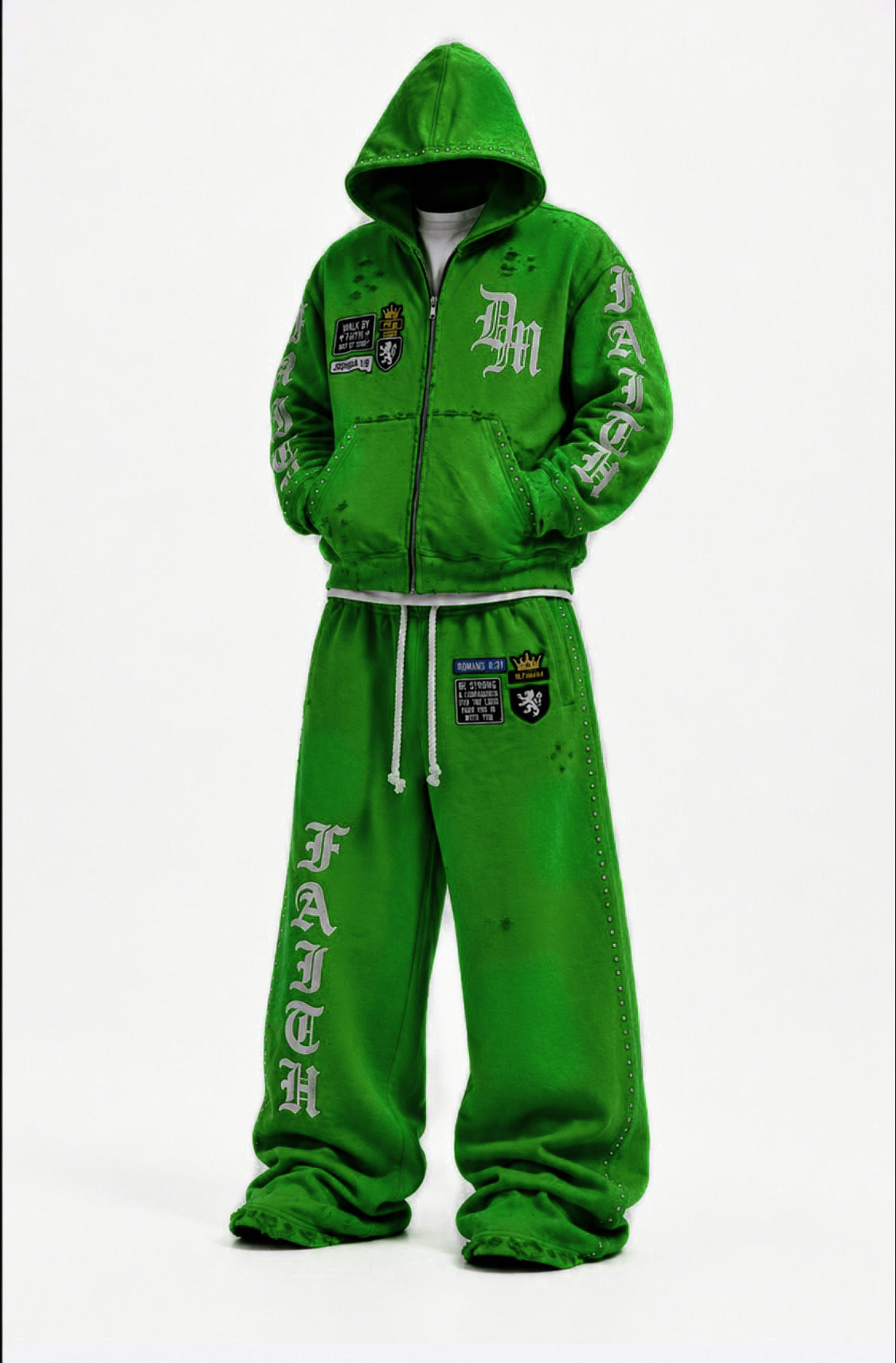 Decretum Moira FAITH Tracksuit in Forest Green